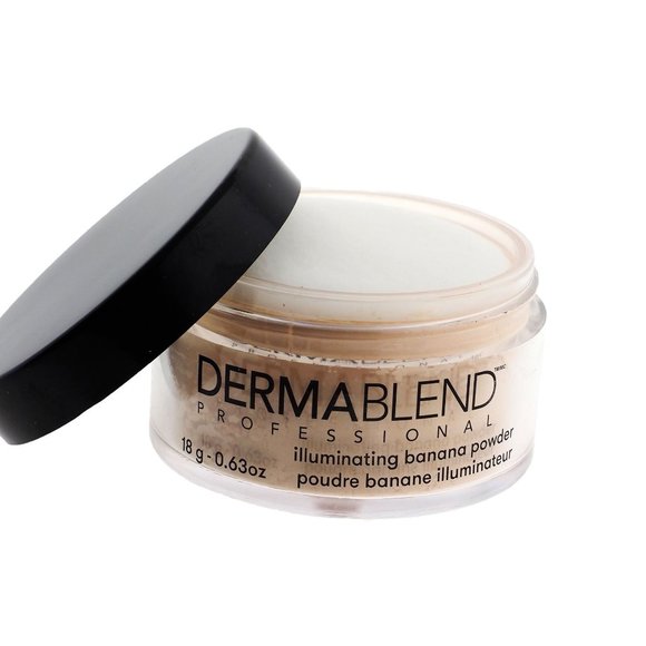 NIB ✅DERMABLEND #ILLUMINATING BANANA Loose Setting Powder 1oz ✨ BNIB - Picture 3 of 9